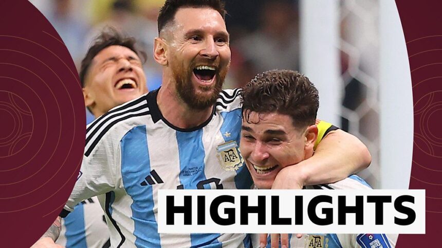 World Cup 2022: Lionel Messi and Julian Alvarez shine as Argentina reach final