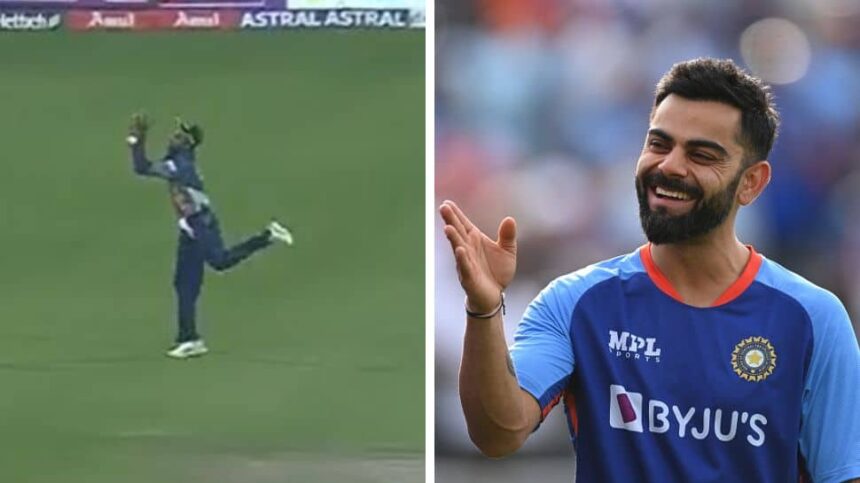 You can just thank…: Virat Kohli reacts as Sri Lanka drop two catches to help him reach 45th ODI century