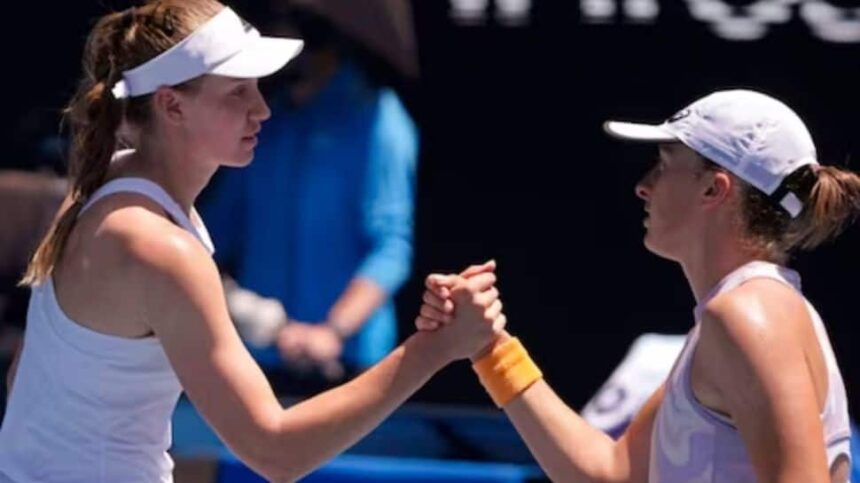 Kazakhstan’s Elena Rybakina beat World No.1 Iga Swiatek in Australian Open 2023 quarterfinal