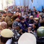 Mehrauli demolitions continue; police detain women protesters