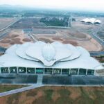 Cover up lotus-shaped Shivamogga airport terminal till after elections, Congress asks ECI