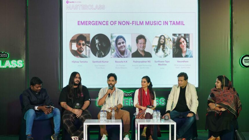 Spotlight on local talent as Spotify India brings together Hiphop Tamizha Aadhi, independent musicians and labels