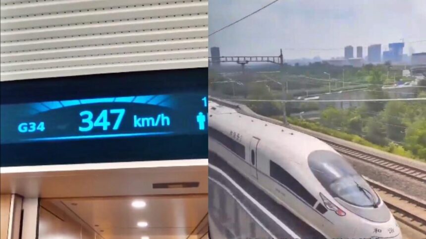 347 KM/H की रफ्तार, लग्‍जरी सुविधाएं, बिजनेसमैन ने शेयर किया हाईस्‍पीड ट्रेन का VIDEO