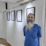 Calligrapher Artist Bhattathiri exhibits works based on Kumaran Asan’s poems in Thiruvananthapuram