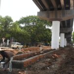 Beautification of Vyasarpadi flyover likely to be completed in 20 days