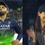 Watch: Virat Kohli’s Flying Kiss To Anushka At RCB vs RR Clash Steals Hearts