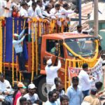 Shankar Patil Munenakoppa, H.K. Patil, Santosh Lad and Rudrappa Lamani file their nomination papers