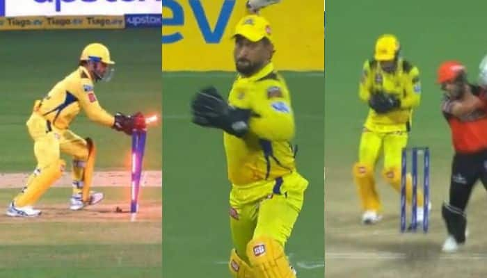 Watch: MS Dhoni’s Lighting Fast Stumping, Catch And Run-Out In CSK vs SRH Game In IPL 2023