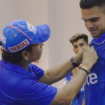 Watch: Arjun Tendulkar Receives MI Badge From Dad Sachin; Video Goes Viral