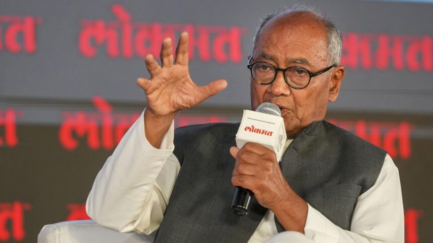 Will contest against Jyotiraditya Scindia if party asks me to: Digvijaya Singh