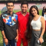 Dhanashree Verma Shares Pic With Hubby Yuzvendra Chahal And Aamir Khan, Captions It As ‘Threepeat’