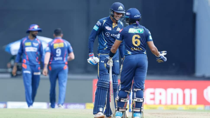 IPL 2023: Shubman Gill, Wriddhiman Saha Run The Show As GT Beat LSG By 56 Runs