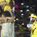 Watch: Sakshi Dhoni, Ziva Cheer For Captain Cool At MA Chidambaram Stadium, Chennai