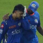 Watch: Ishan Kishan Suffers Freak Eye Injury As He Collides With Chris Jordan, Ruled Out Of GT vs MI IPL 2023 Qualifier 2