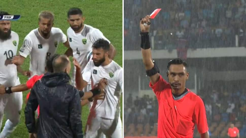 Watch: India Coach Igor Stimac Sent Off After Tussle With Pakistan Coach And Players