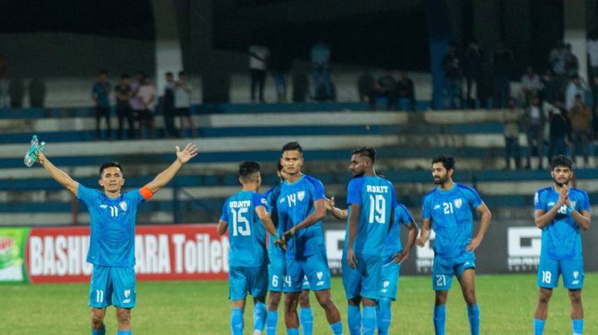 Sunil Chhetri-Led Indian Football Team Jump To 99th Spot In FIFA Rankings