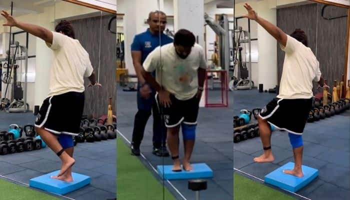 Watch: Rishabh Pant’s Using THESE Methods To Get Fit Ahead Of ODI World Cup 2023