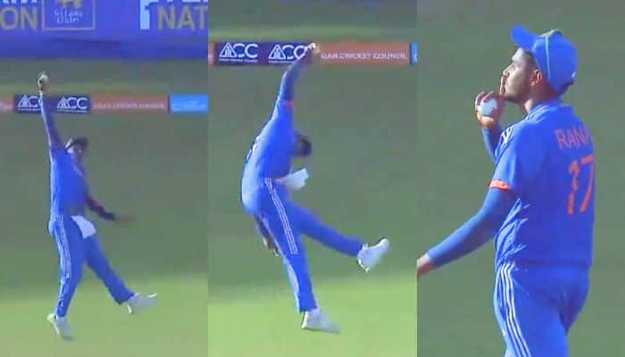 Watch: Harshit Rana Takes Superman Catch Vs Pakistan In Emerging Asia Cup 2023, Video Goes Viral