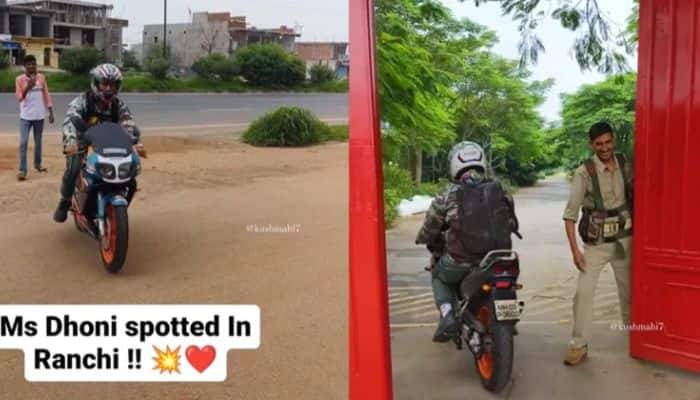 MS Dhoni Roars Through Ranchi On Honda Repsol 150, Video Goes Viral