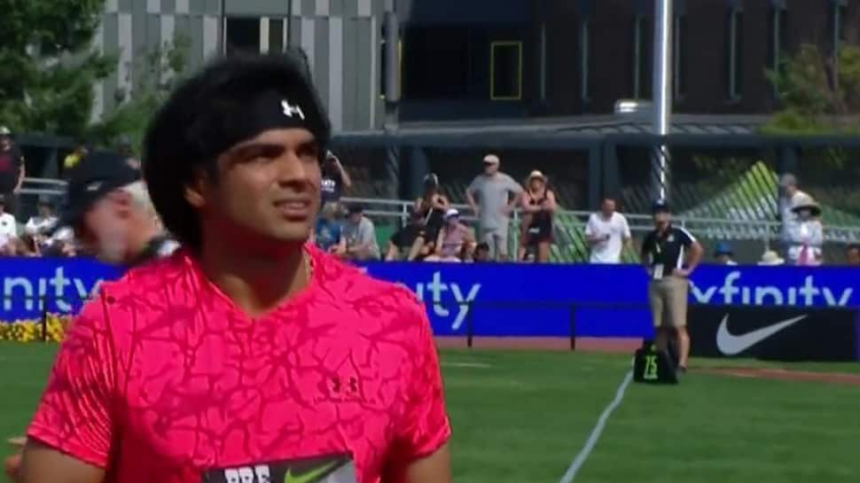 WATCH: Neeraj Chopra Looks DISAPPOINTED As He Finishes 2nd In Wanda Diamond League Final With 83.80m Throw, Fails To Defend Title