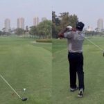 As India Battle Pakistan In Sri Lanka, Sanju Samson Plays Golf In Dubai; Video Goes Viral