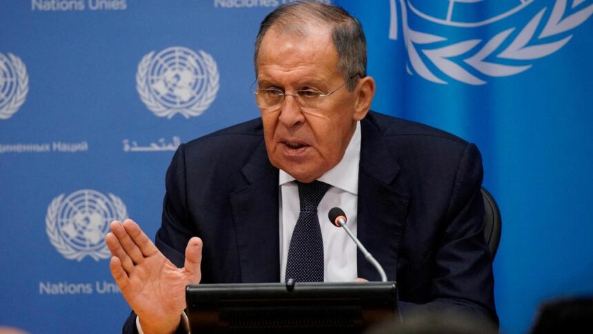 Russian FM accuses West of direct fighting in Ukraine