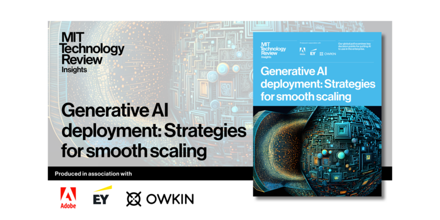 Generative AI deployment: Strategies for smooth scaling