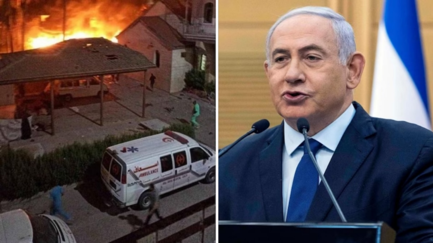 गाजा के अस्पताल पर इजरायली सेना ने नहीं किया अटैक, हमास के रॉकेट से हुआ विस्फोट, PM नेतन्याहू का दावा