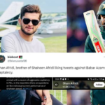 Cricket World Cup 2023: Shan Afridi, Brother of Shaheen Afridi, Caught Liking Tweets Against Babar Azam, Pakistan Fans React Angrily