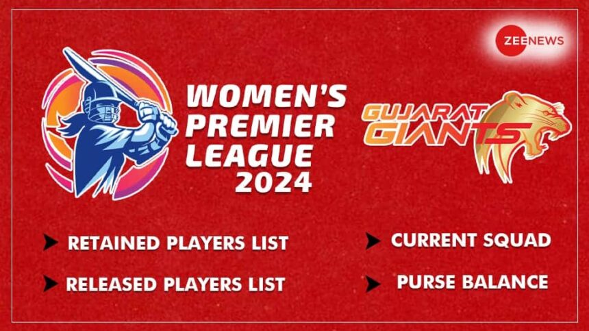 Gujarat Giants (GG) Full Players List in WPL Team Auction 2024: Base Price, Age, Country, Records & Statistics