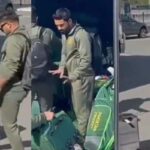 Babar Azam Along With Pakistan Cricket Team Spotted Loading Luggage In Truck After Landing In Australia, Video Goes Viral