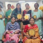 Prizes distributed to Deepa Kolam contest winners