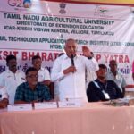 Union Minister General V.K. Singh participates at Viksit Bharat Sankalp Yatra in Vellore