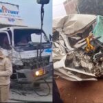 UP: हमीरपुर में ट्रक ने बाइक सवार 3 युवकों को रौंदा, औरैया में BJP नेता की एक्सीडेंट में मौत