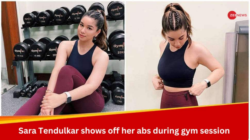 Sara Tendulkar Drops Post From Gym Session, Shows Off Her Abs