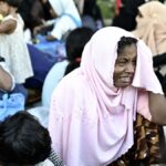 Indonesian students force Rohingya refugees from temporary shelter