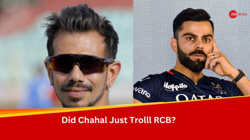 ‘Moye, Moye’: Yuzvendra Chahal Makes Fun Of RCB’s Bowling Lineup Picked By Franchise For IPL 2024; Watch