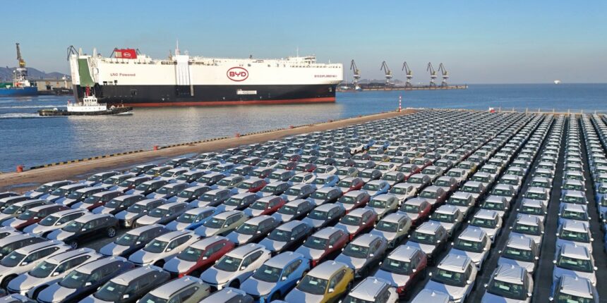 The Download: shipping China’s EVs, and new greener magnets