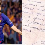 Napkin With Lionel Messi’s First FC Barcelona Contract Up For Auction, Read Details Here