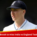 IND vs ENG Test Series: Huge Blow To England As Harry Brook Pulls Out Of Series In India