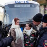 Dozens detained in Moscow at rally of Russian soldiers’ wives: rights group