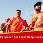 ‘Aapke Pitaji Jahan Pe Bhi Hai Woh…,’ Rahul Dravid To Debutant Akash Deep As Emotional Speech Goes Viral; Watch