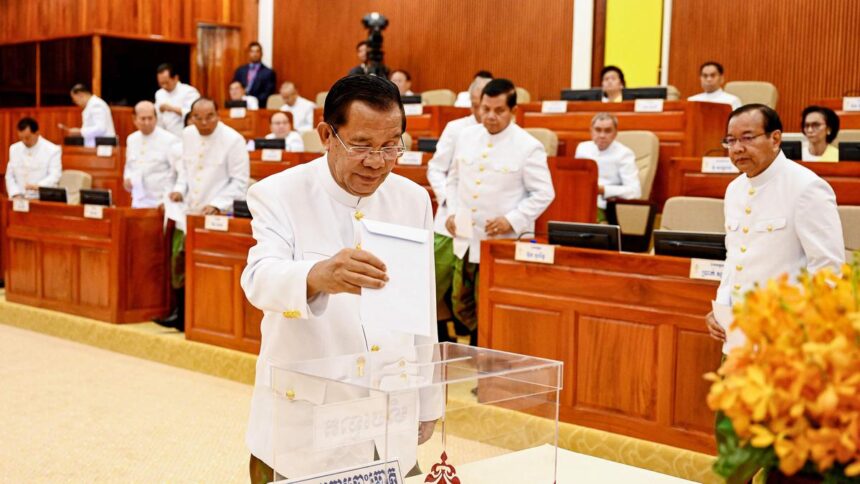 Cambodia’s ex-leader Hun Sen becomes senate president