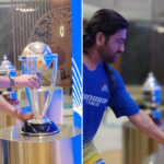 ‘Made For Each Other’: MS Dhoni Poses With World Cup Trophy In Mumbai, Internet Goes Crazy