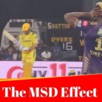 MS Dhoni’s Arrival Leaves Andre Russell Covering His Ears In Awe of Chepauk’s Roar, Video Goes Viral