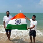 Indian Swimmers Conquer 32km Palk Strait In Grueling 10-Hour Open Water Expedition