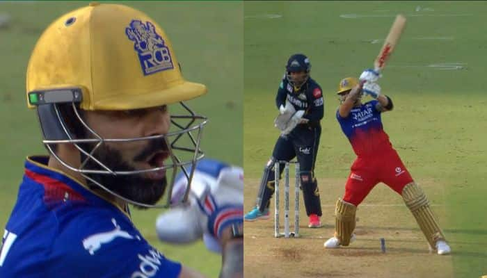 Virat Kohli’s Unbelievable Six Over Long Off From Backfoot Leaves RCB Fans Stunned, Video Goes Viral