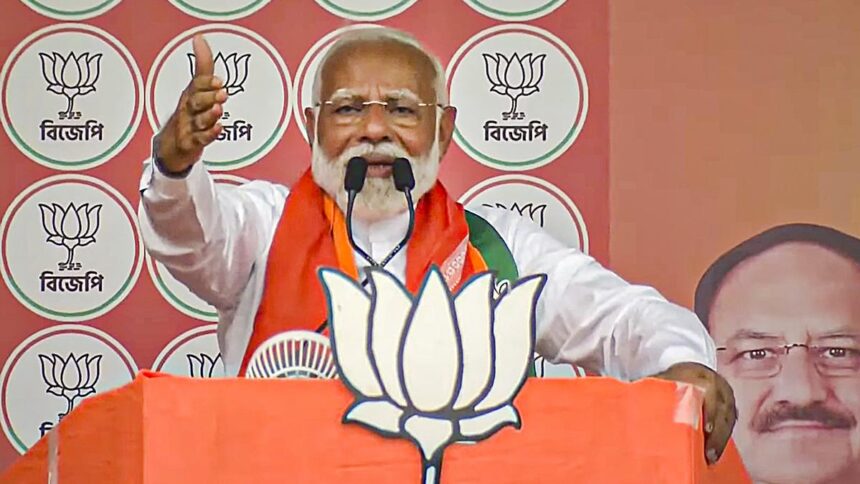 TMC giving away rights of ‘original’ OBCs to Muslims by issuing false caste certificates: PM Modi
