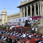 Yoga day celebrated with enthusiasm across Karnataka