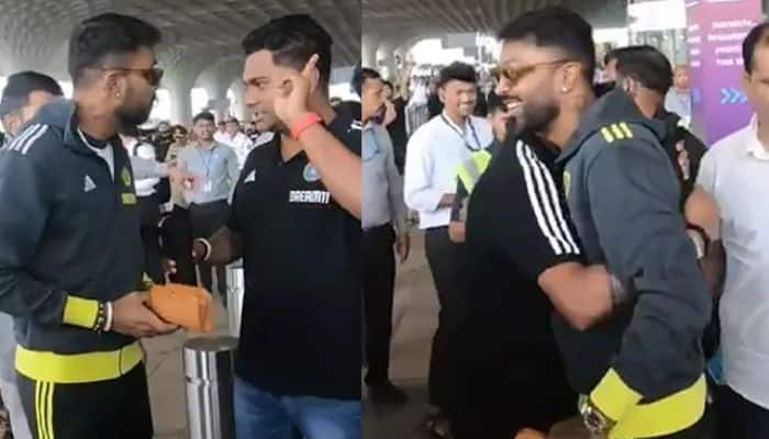 Hardik Pandya’s Heartwarming Gesture At Airport; Hugs Fan Before Leaving For Sri Lanka, Video Goes Viral